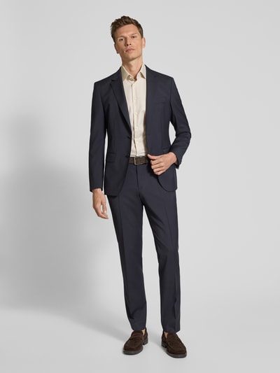 Christian Berg Men Regular Fit Business-Hemd mit Kentkragen Sand 1