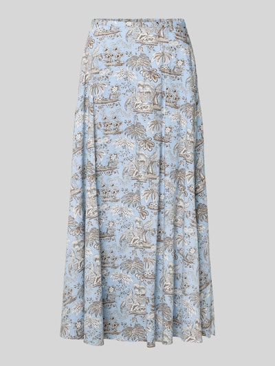 Staud Midirok met Naadritssluiting Model 'Axel' Lichtblauw - 2
