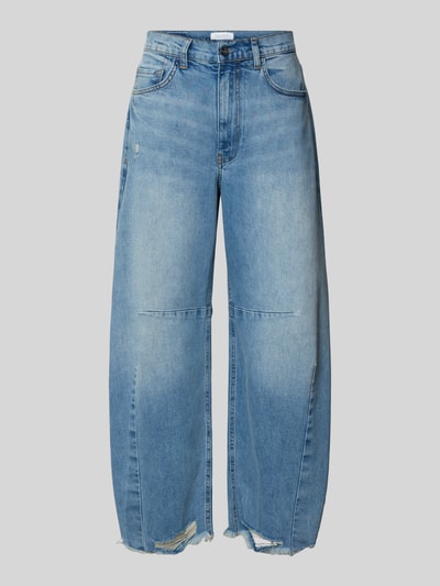 Produktfoto, Jeans met 5-pocketmodel van Rich & Royal, katoenmix, los model, knoop- en ritssluiting, bandwijdte 38 cm, binnenbeenlengte 70 cm