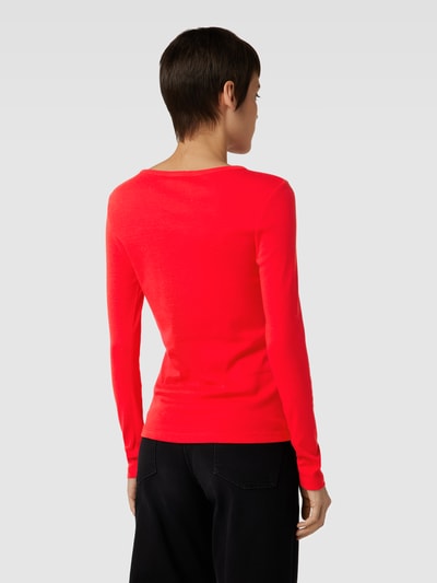 s.Oliver RED LABEL Longsleeve im unifarbenen Design Rot 5