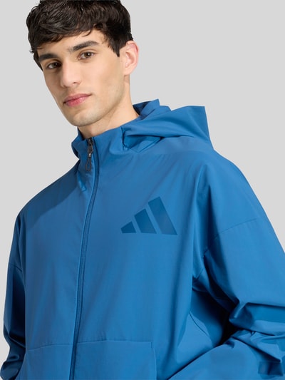 adidas Sportswear Trainingsjacke mit Logo Print Modell 'Z.N.E. WOVEN ORIGINALS' Blau 3