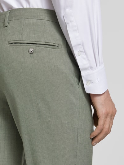 Pierre Cardin Regular fit pantalon met steekzakken, model 'Ryan' Groen - 3