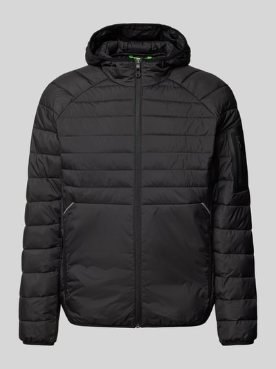 BOSS Green Steppjacke mit Kapuze Modell 'Thor' Black 2