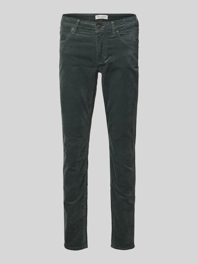 Marc O'Polo Slim Fit Samthose aus Baumwoll-Viskose-Stretch Model 'LULEA' Smaragd 2