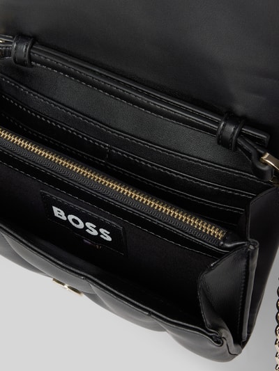 BOSS Umhängetasche mit Label-Applikation Modell 'ICON' Black 5