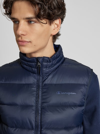 CHAMPION Steppweste mit Label-Print Marine 3