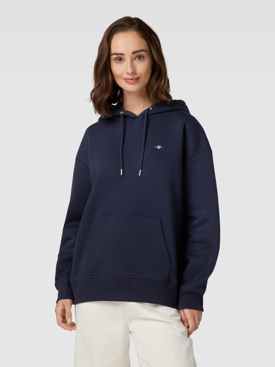 Gant Hoodie mit Kapuze Modell 'SHIELD' Marine 4