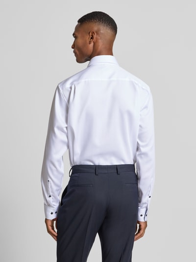 SEIDENSTICKER REGULAR FIT Regular Fit Businesshemd mit Knopfleiste Weiss 5