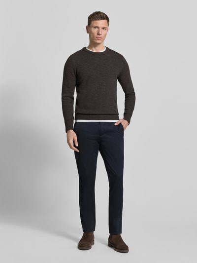 MCNEAL Slim Fit Chino mit Gesäßtaschen Marine 1