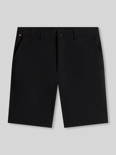 Tommy Hilfiger Regular Fit Chinoshorts mit Label Stitching Black 2