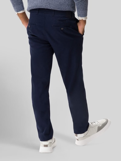 Brax Modern Fit Chino aus Baumwoll-Mix Modell 'Fabio' Marine 5