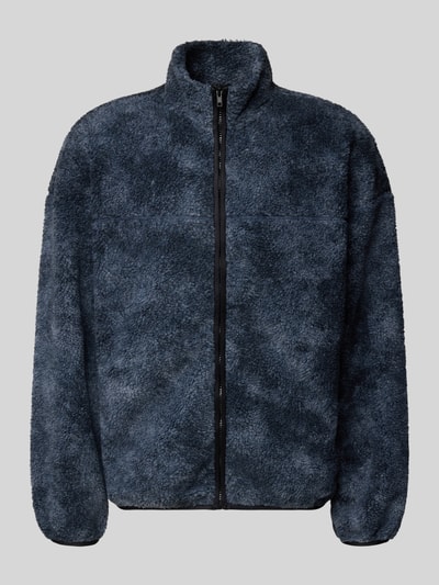 Only & Sons Regular fit jack van teddybont met opstaande kraag, model 'JAMES' Antraciet - 2