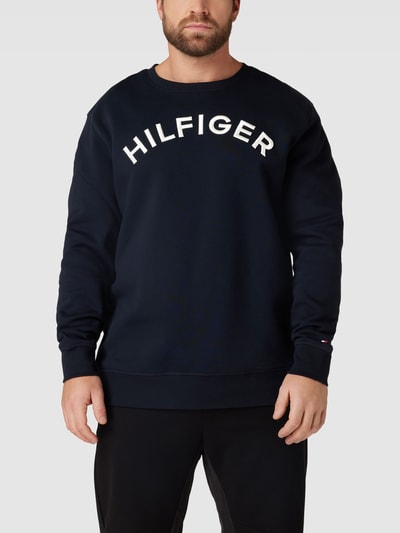 Tommy Hilfiger Big & Tall PLUS SIZE Sweatshirt mit Label-Stitching Marine 4