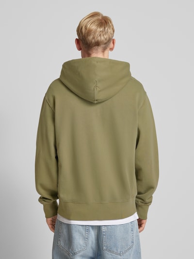 Levi's® Sweatjack met steekzakken Olijfgroen - 5