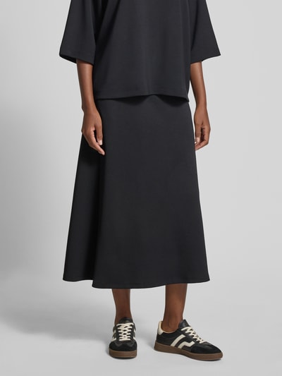 Soyaconcept Midirock mit elastischem Bund Modell 'BANU' Black 4