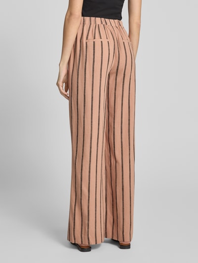 B.Young Stoffen broek van viscosemix met paspelzakken, model 'JOHANNA' Roestrood - 5