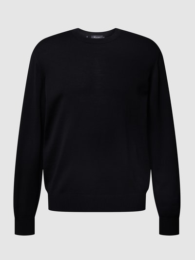 MAERZ Muenchen Pullover van scheerwol Zwart - 2
