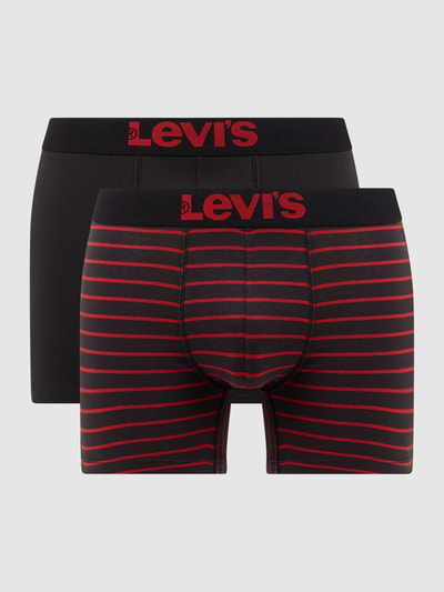 Levi's® Boxershort met stretch in set van 2  Rood - 1