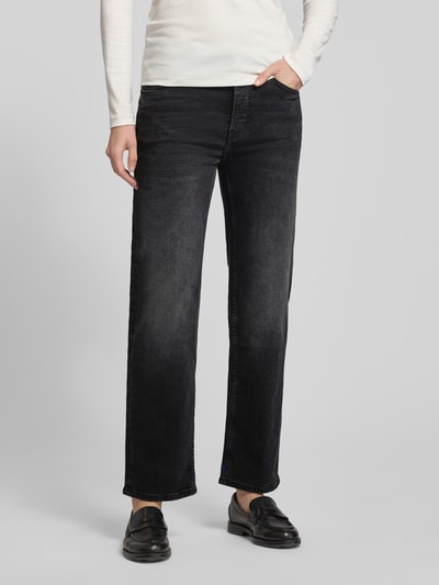 Scotch & Soda Jeans in used-look, model 'THE SKY' Zwart - 4