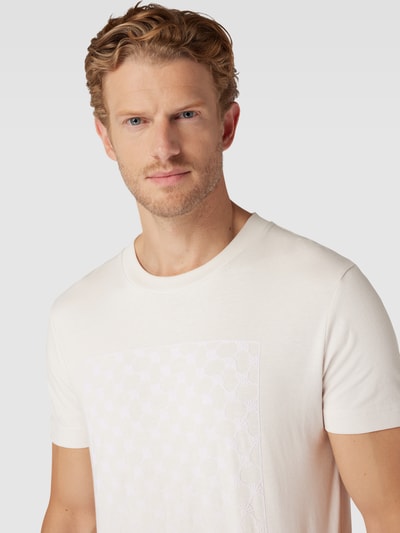 JOOP! Collection T-Shirt mit Rundhalsausschnitt Modell 'Baptiste' Offwhite 3