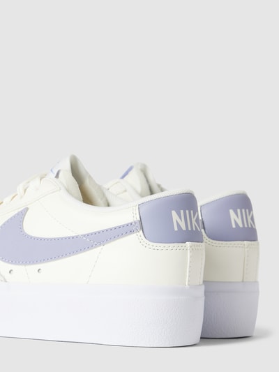 Nike Sneaker aus Leder mit Label-Detail Weiss 2