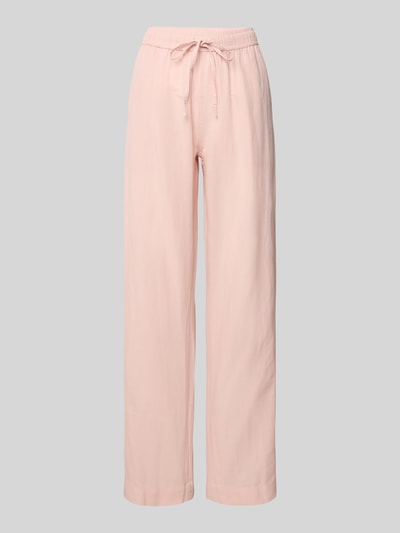 Neo Noir Straight fit linnen broek met steekzakken, model 'Sonar' Rosé - 2