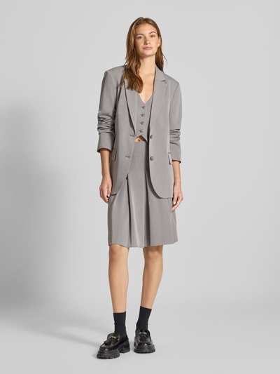 Review Żakiet z kołnierzem z klapami Średnioszary 1