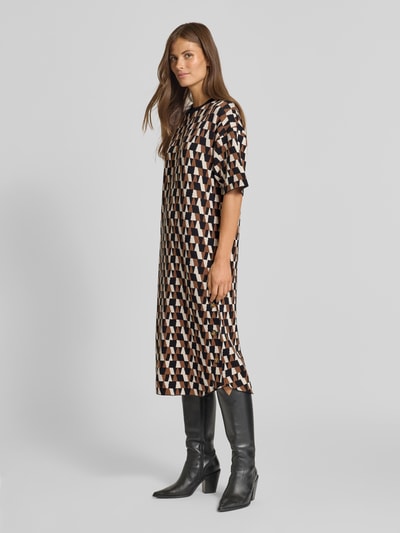 Christian Berg Woman Sukienka z dzianiny z okrągłym dekoltem Koniakowy 1