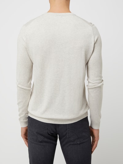 JOOP! Collection Pullover mit Seide-Anteil  Offwhite 5