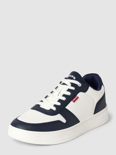 Levi’s® Acc. Sneakers met labeldetail, model 'DRIVE' Wit - 1