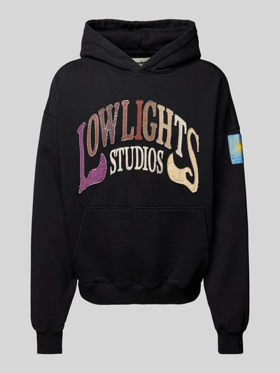 Low Lights Studios Hoodie mit Label-Detail Black 1