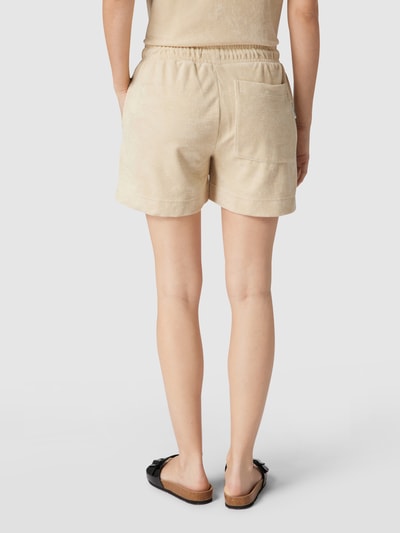 Marc O'Polo Shorts aus Frottee mit Label-Detail Sand 5