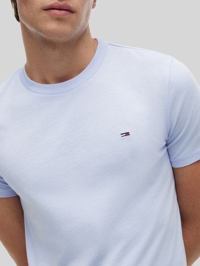 Tommy Jeans T-shirty o kroju slim fit z czystej bawełny w zestawie 2 szt. Jasnoniebieski 3