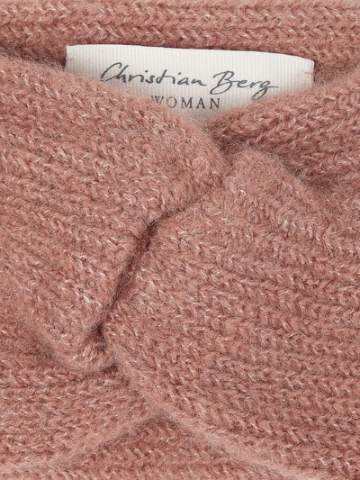 Christian Berg Woman Stirnband mit Knoten-Detail Mittelbraun 2