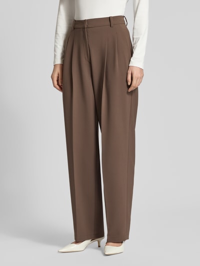 CAMBIO Wide Fit Stoffhose mit Gesäßtaschen Modell 'Emilie' Hazel 4