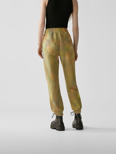MSGM Sweathose mit Brand-Detail Hellbraun meliert 5