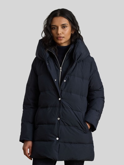 Lauren Ralph Lauren Regular fit donsjack met capuchonkraag Marineblauw - 4