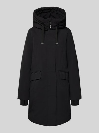 CARS JEANS Parka mit Pattentaschen Modell 'PINCY' Black 2