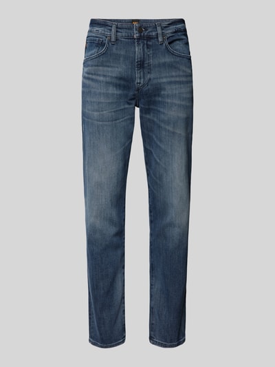 BOSS Orange Tapered fit jeans in 5-pocketmodel, model 'RE.MAINE.BO' Jeansblauw - 2