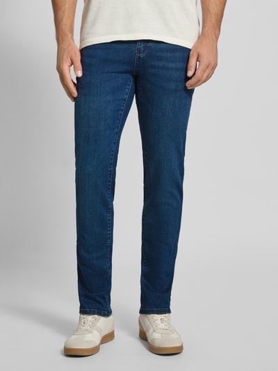 MCNEAL Straight fit jeans in 5-pocketmodel Donkerblauw - 4