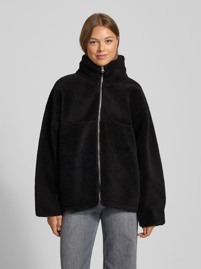 WITHBLACK Jacke mit Teddyfell BLACK 4