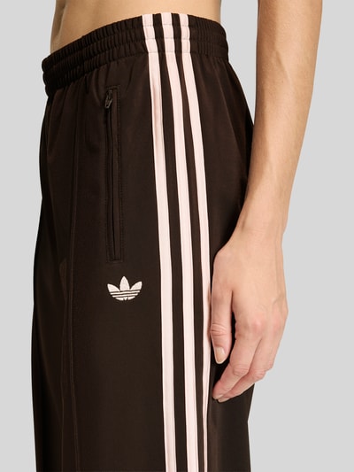 adidas Originals Regular Fit Trainingshose mit Logo-Details Schoko 3