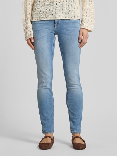 BOSS Orange Skinny Fit Jeans mit 5-Pocket-Design Modell 'JACKIE' Hellblau 4