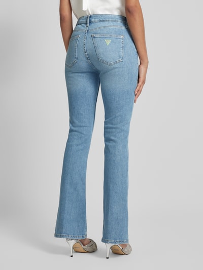 Guess Flared Jeans im 5-Pocket-Design Modell 'SEXY' Hellblau 5