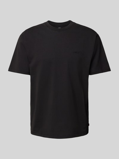 Levi's® T-Shirt mit Label-Stitching Black 1