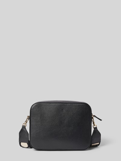 Coccinelle Crossbody Bag aus Leder mit Label-Detail Black 4