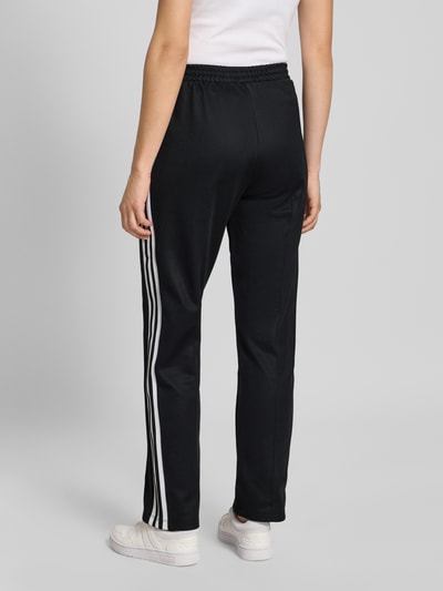 adidas Originals Stanik z elastycznym pasem i detalem z logo Czarny 5