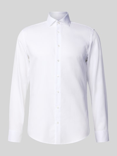 SEIDENSTICKER Koszula biznesowa o kroju regular fit z kołnierzykiem typu kent model ‘Spread’ Biały 2