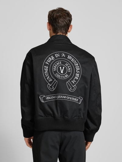 Versace Jeans Couture Jacke mit Umelegekragen Black 5