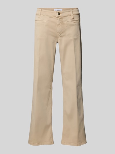 Cambio Relaxed fit jeans met steekzakken, model 'TESS' Zand - 2